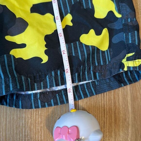 Cherokee boys swim trunk size 10 blue and green camo - Picture 7 of 9